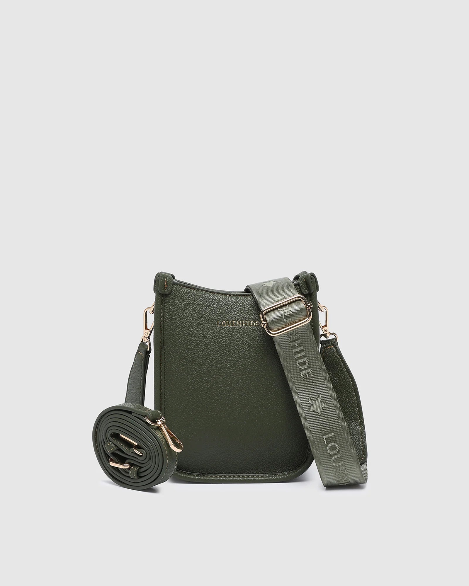 Parker Phone Crossbody Bag- Olive