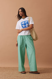 Stevie Slouchy Tee  Ceres Paradise Print