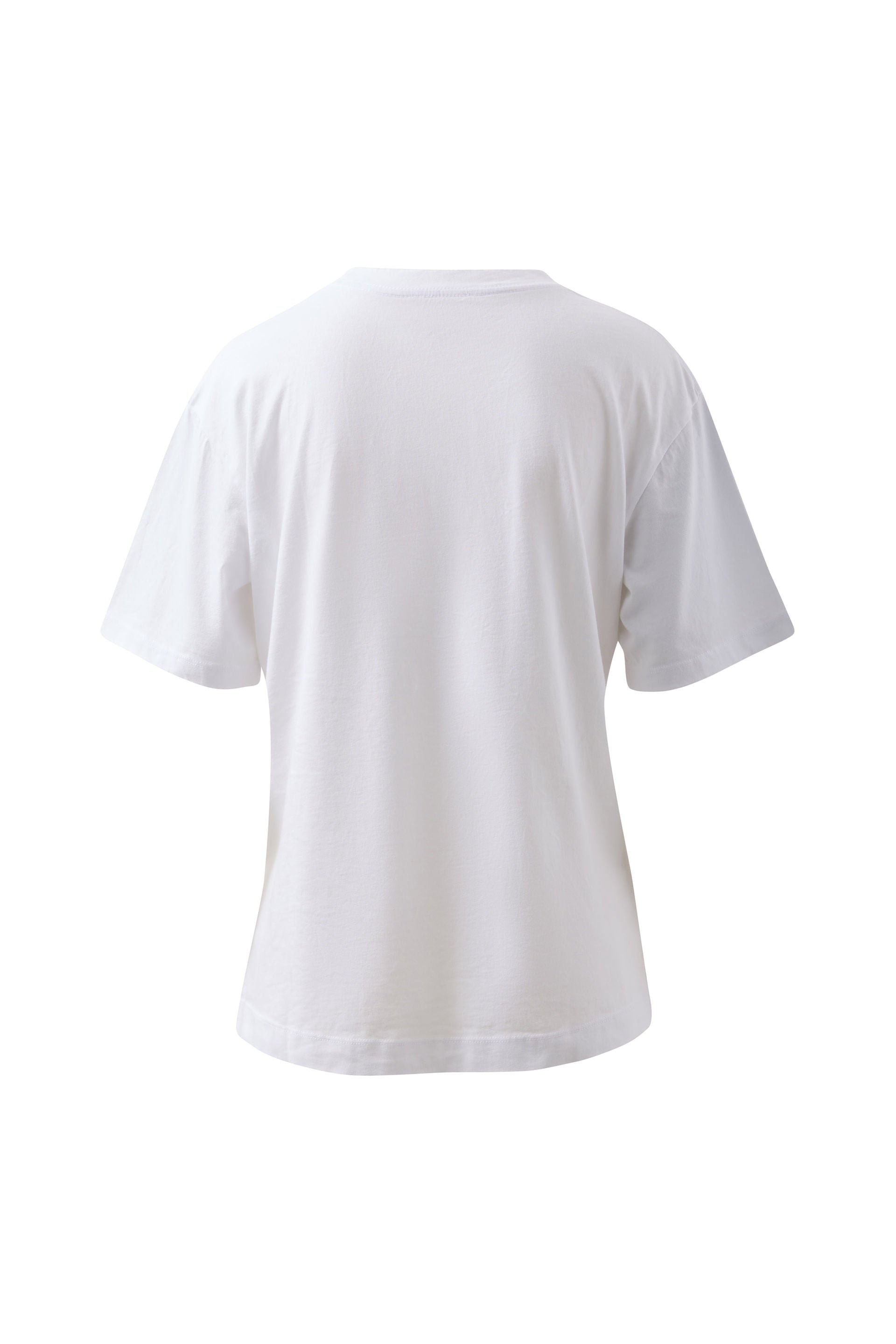 Stevie Slouchy Tee- Palm Scarf Print