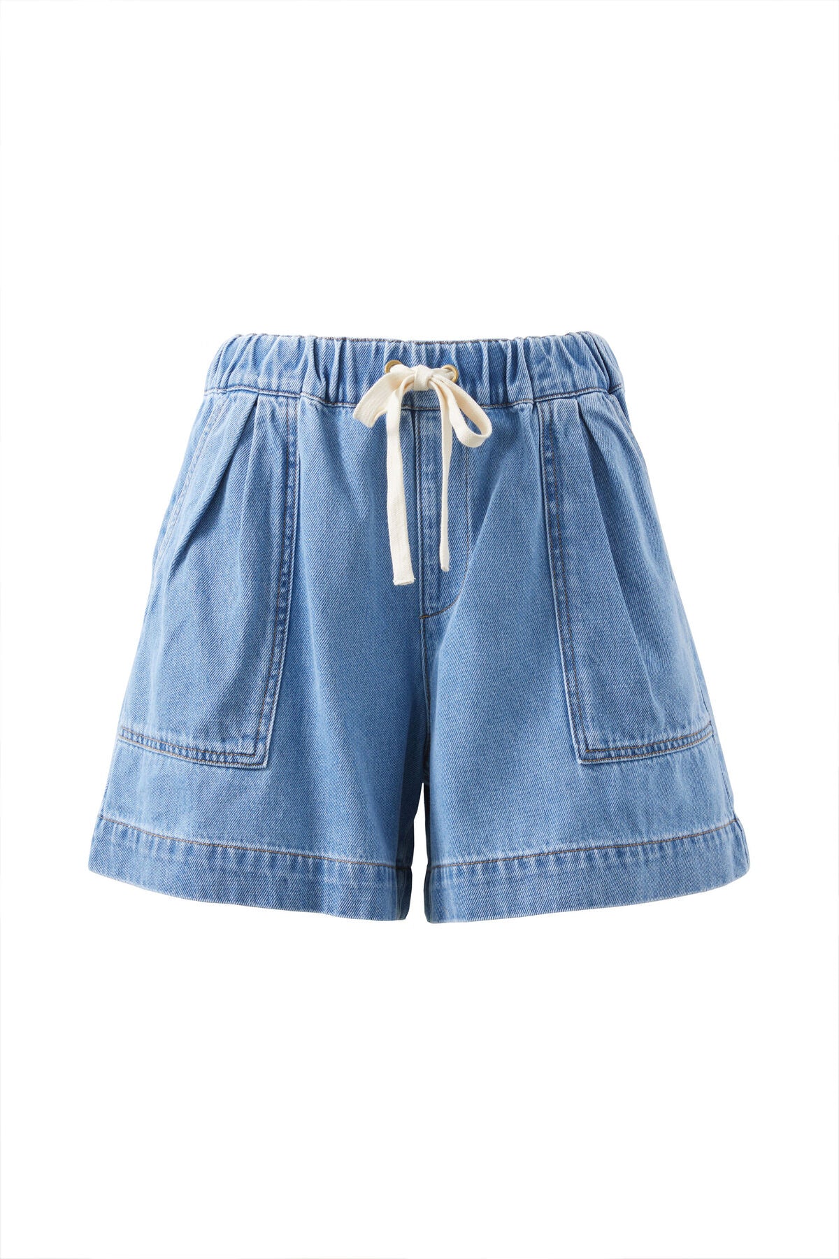 Darcy Releaxed Everyday Short - Mid Blue Wash