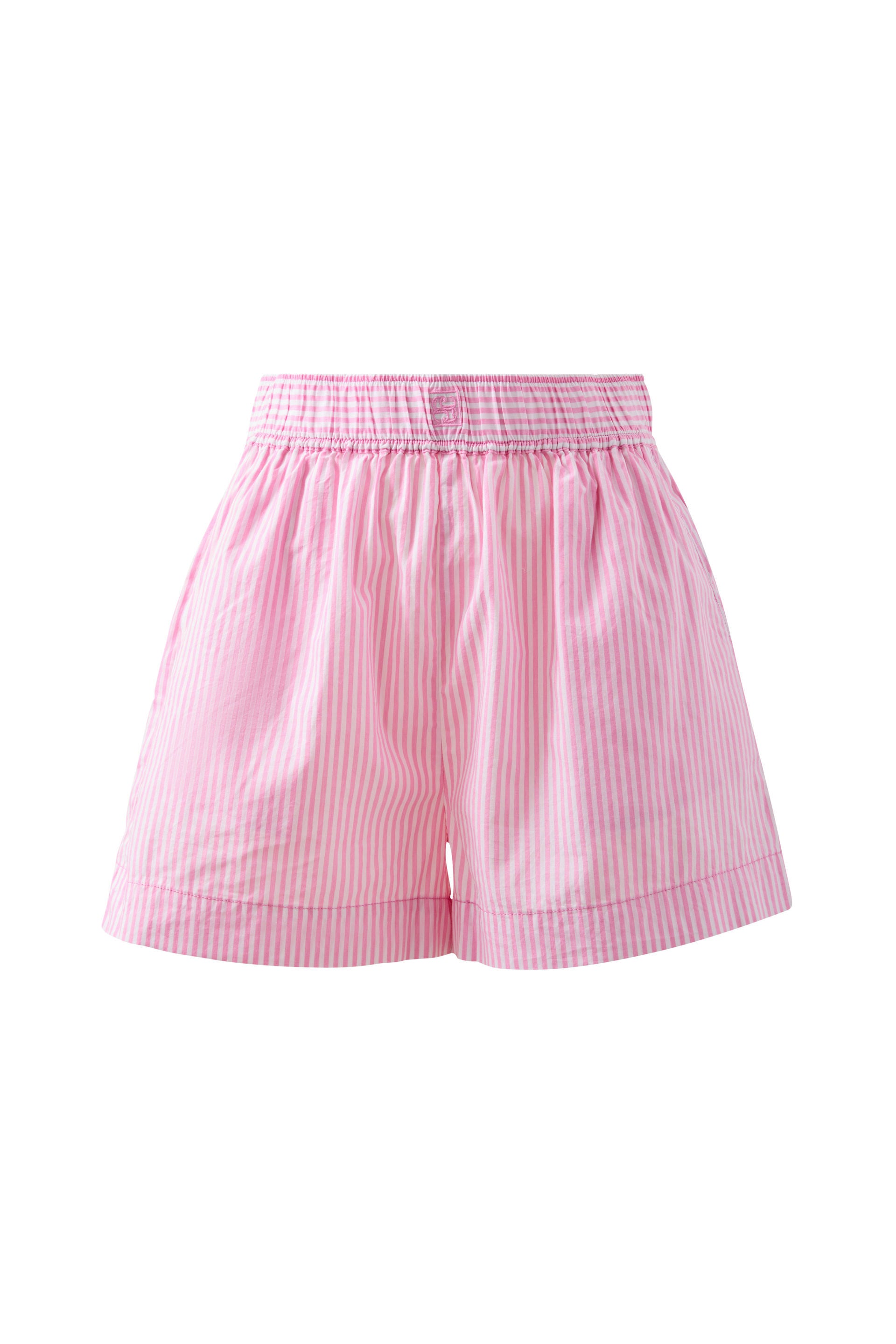 Mila Short- Hibiscus Pink Stripe
