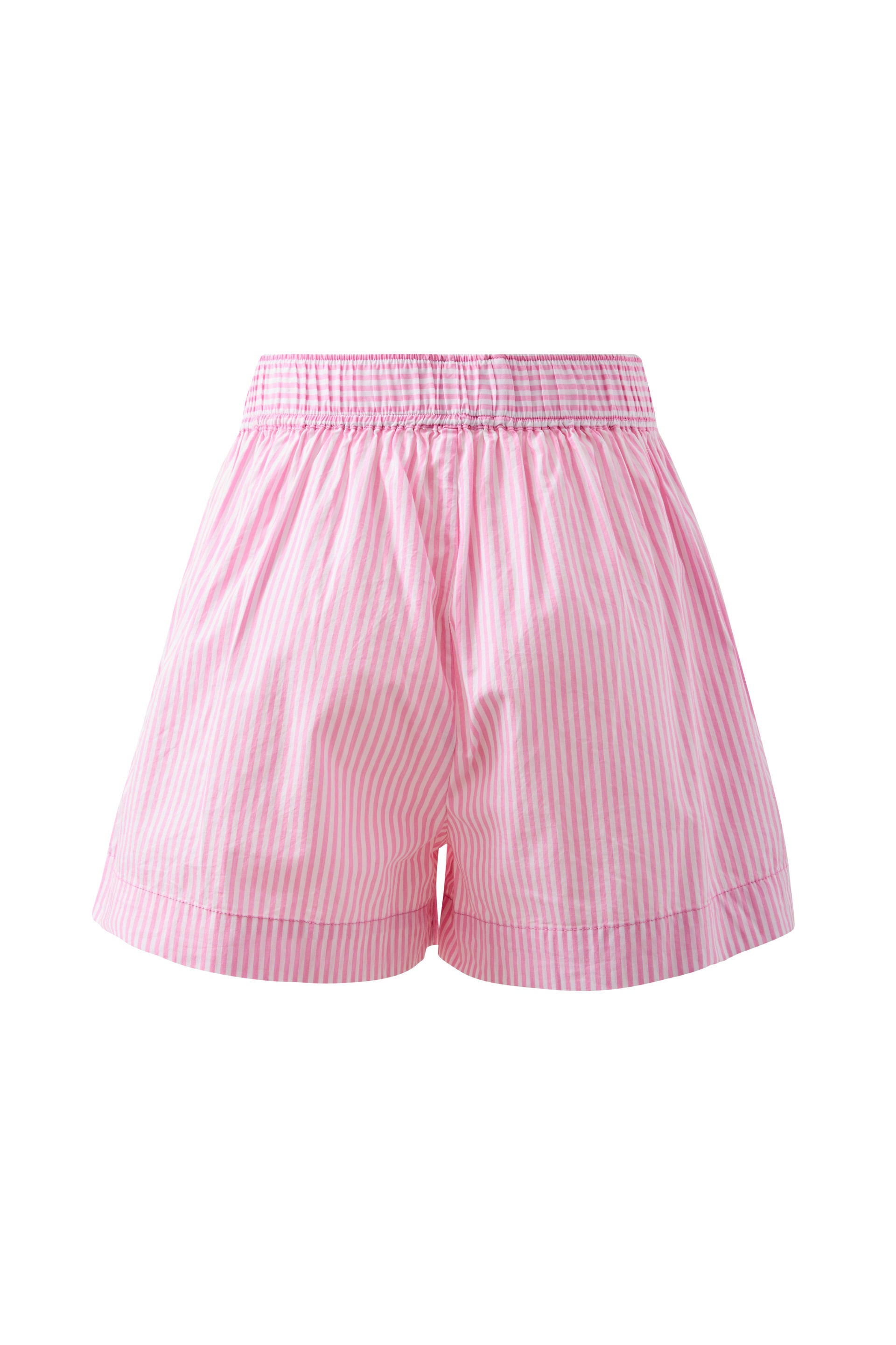 Mila Short- Hibiscus Pink Stripe