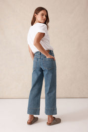 Wide Leg Crop Jean