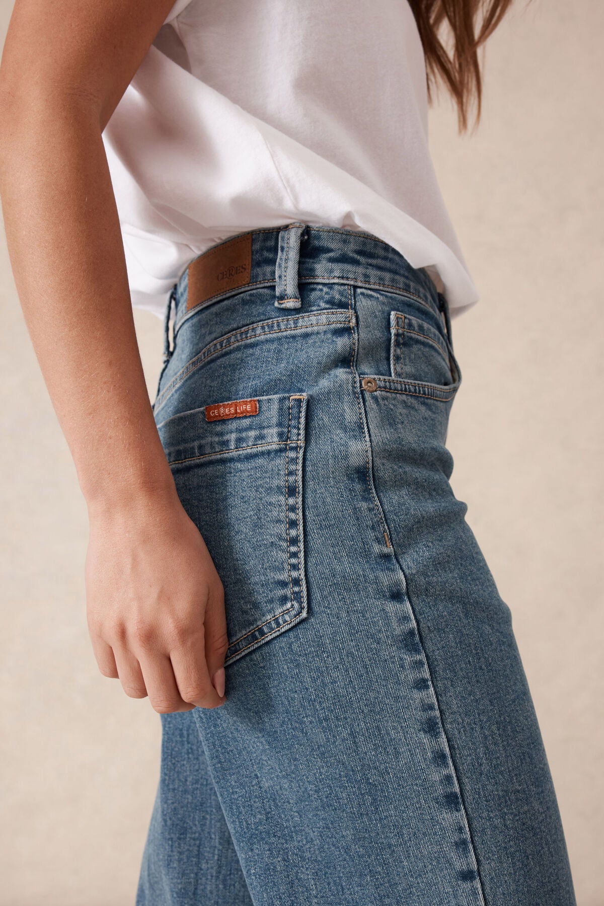 Wide Leg Crop Jean
