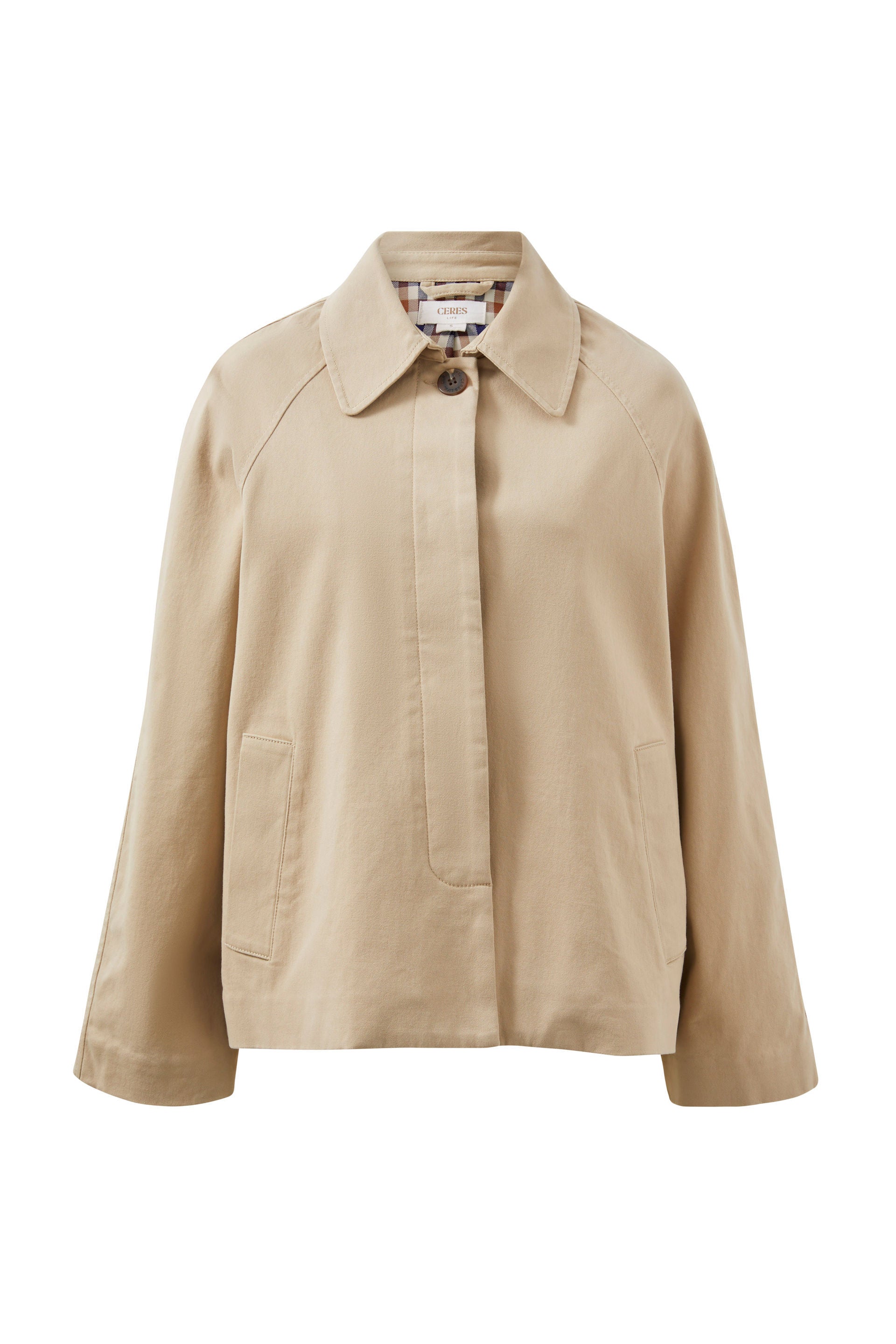 Pia Coat - Sand - Presence Hamilton