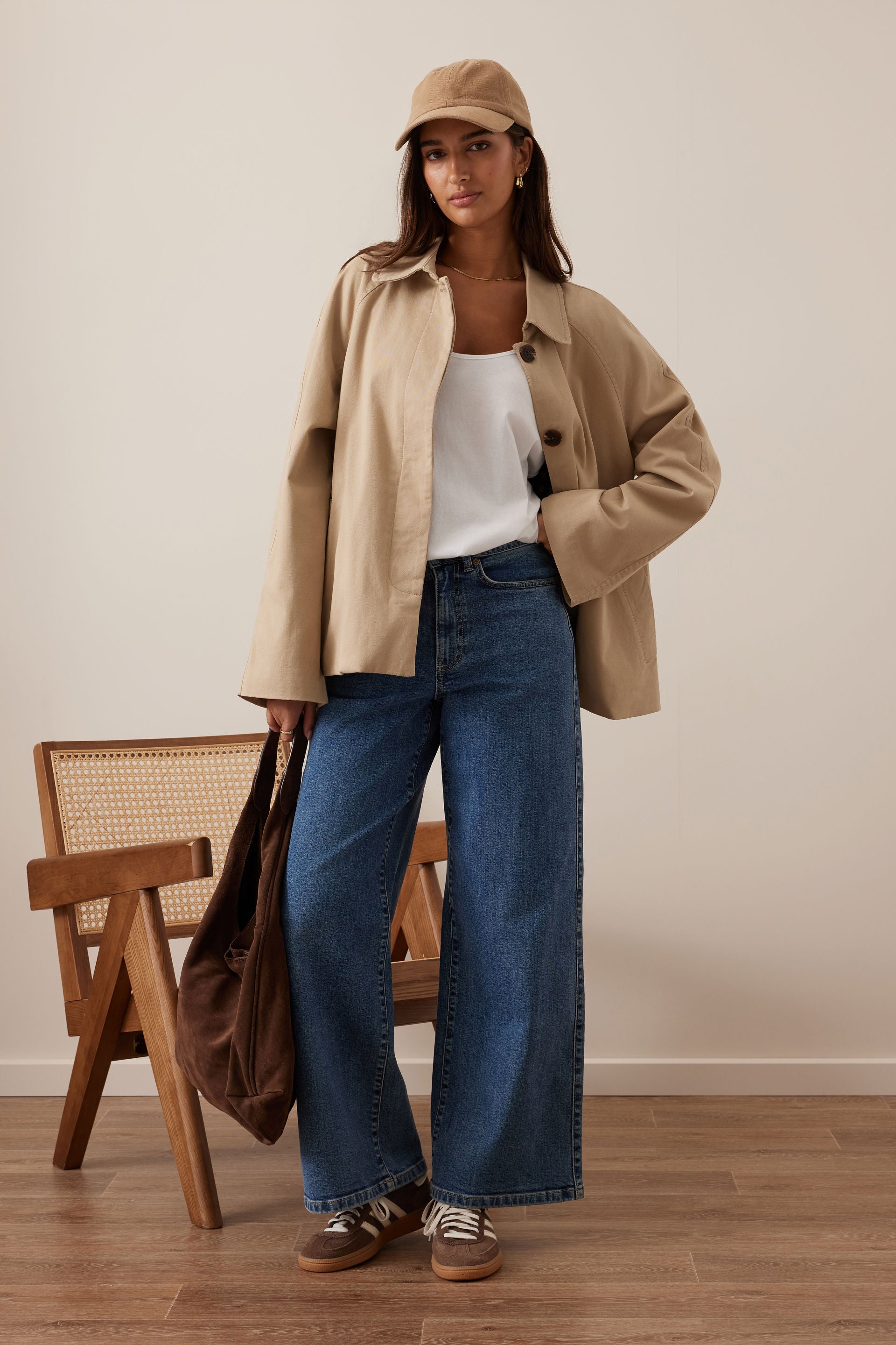 Pia Coat - Sand - Presence Hamilton