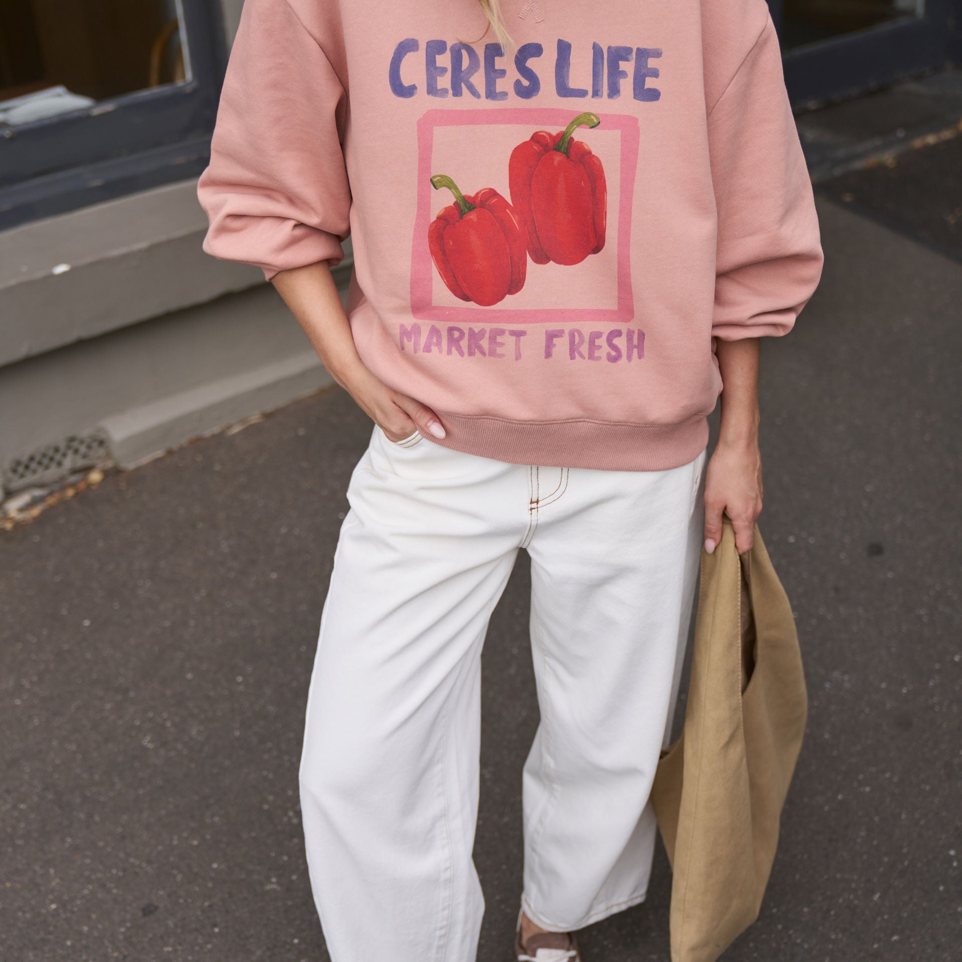Romy Crew -Pink Clay Farmers Market Capsicum - Presence Hamilton