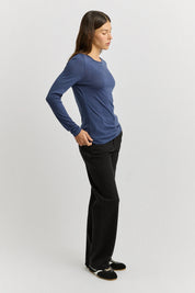 Crew Merino Tee - Galaxy - Presence Hamilton