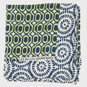 Mini Tempo Marine Silk Scarf