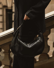 Cleo Shoulder Bag- Black - Presence Hamilton