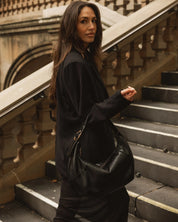 Cleo Shoulder Bag- Black - Presence Hamilton