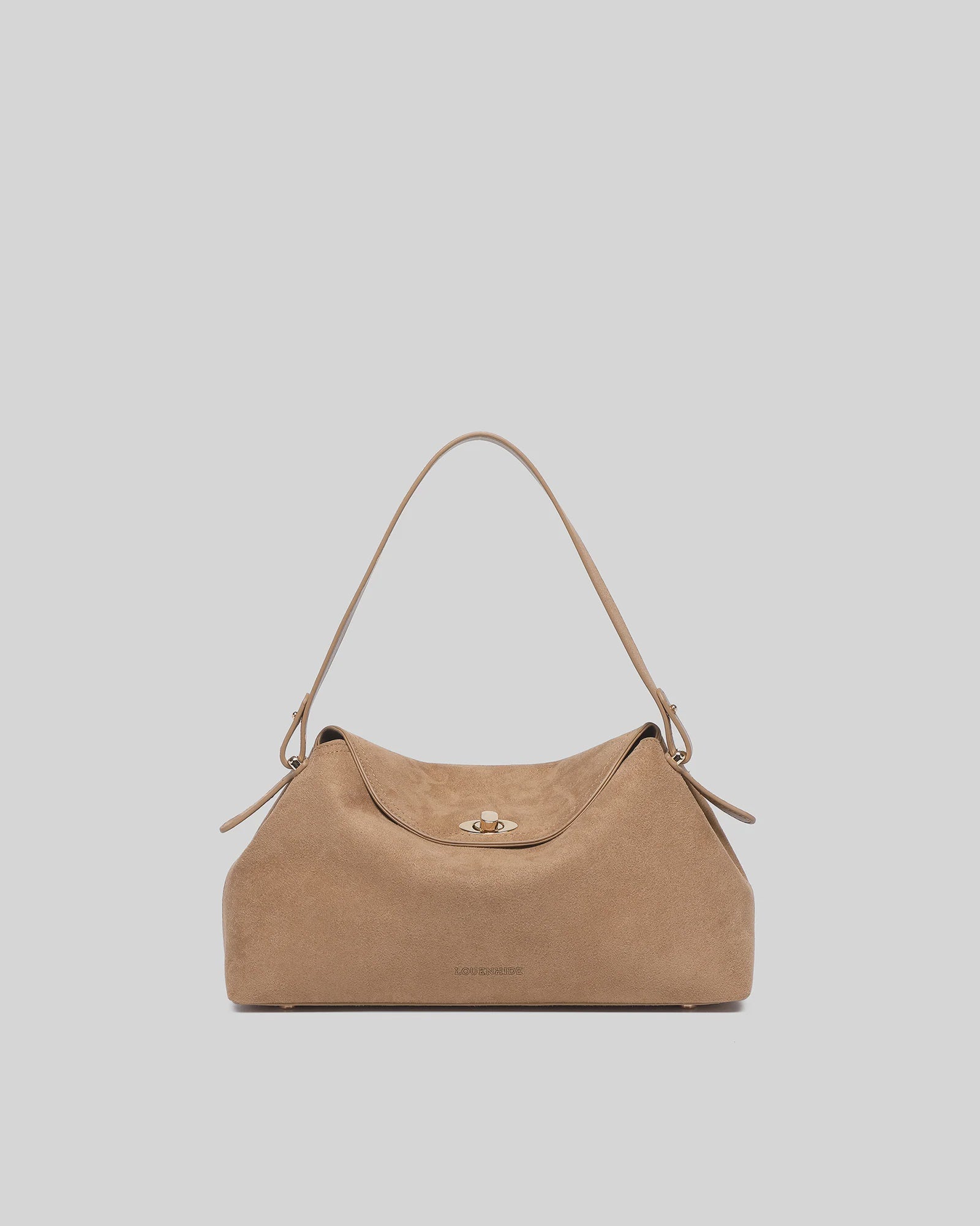 Nicole Suedette Handbag- Honey - Presence Hamilton