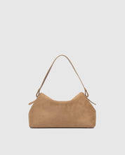 Nicole Suedette Handbag- Honey - Presence Hamilton