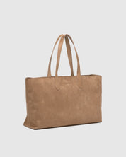Elke Suedette Tote Bag- Honey