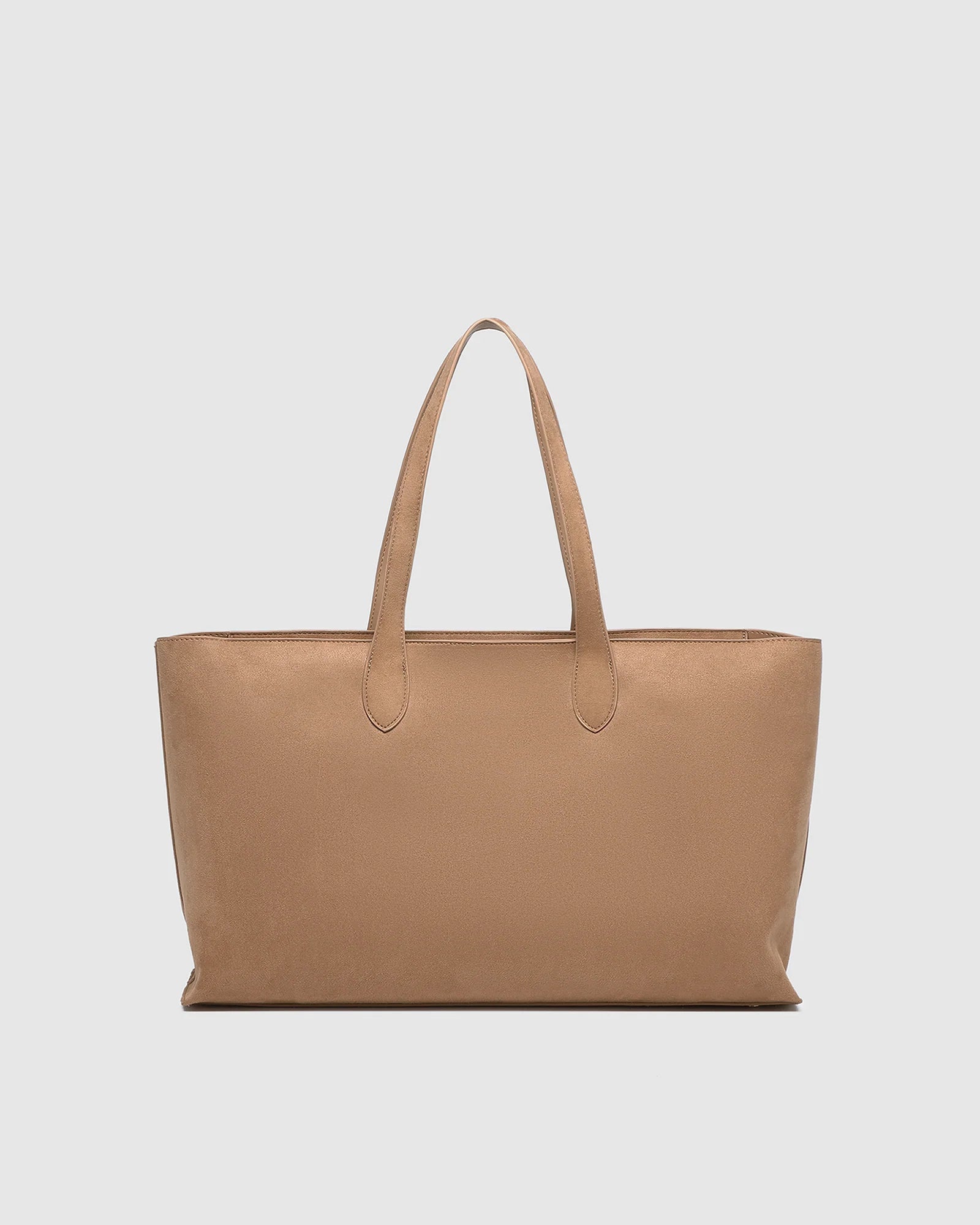 Elke Suedette Tote Bag- Honey