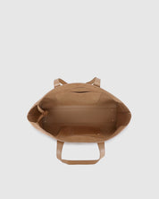 Elke Suedette Tote Bag- Honey