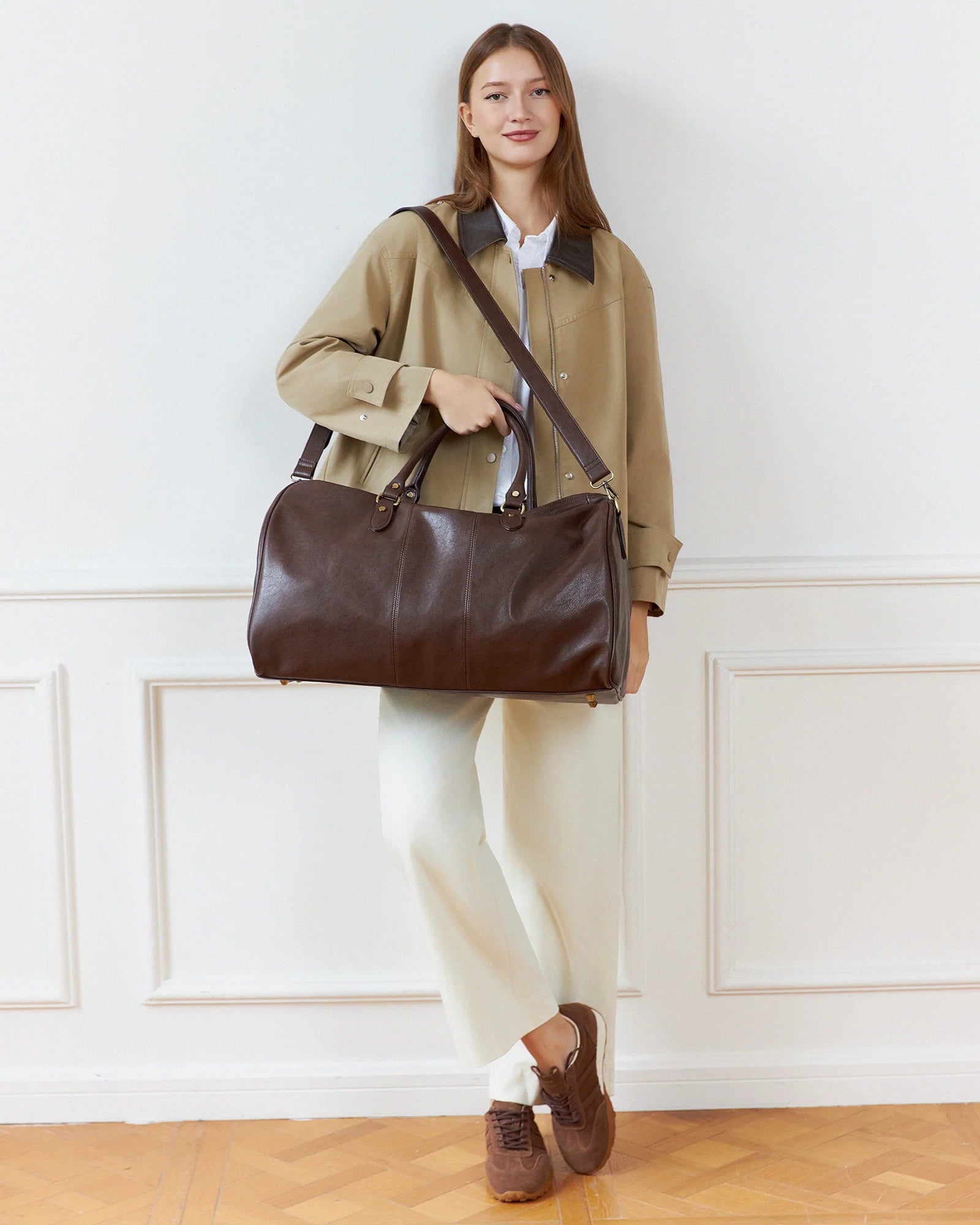 Cooper Travel Bag- Chocolate - Presence Hamilton