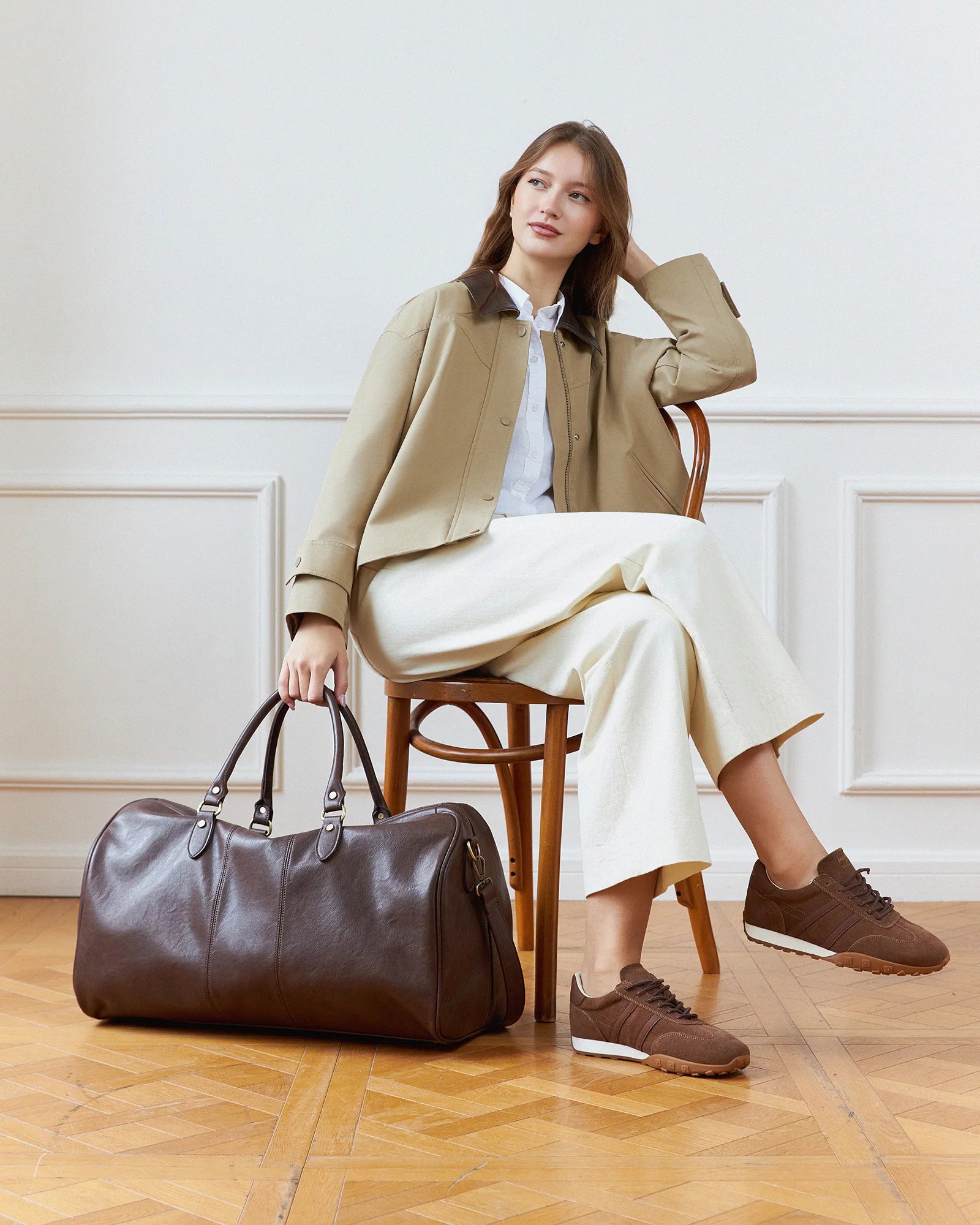 Cooper Travel Bag- Chocolate - Presence Hamilton