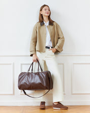 Cooper Travel Bag- Chocolate - Presence Hamilton