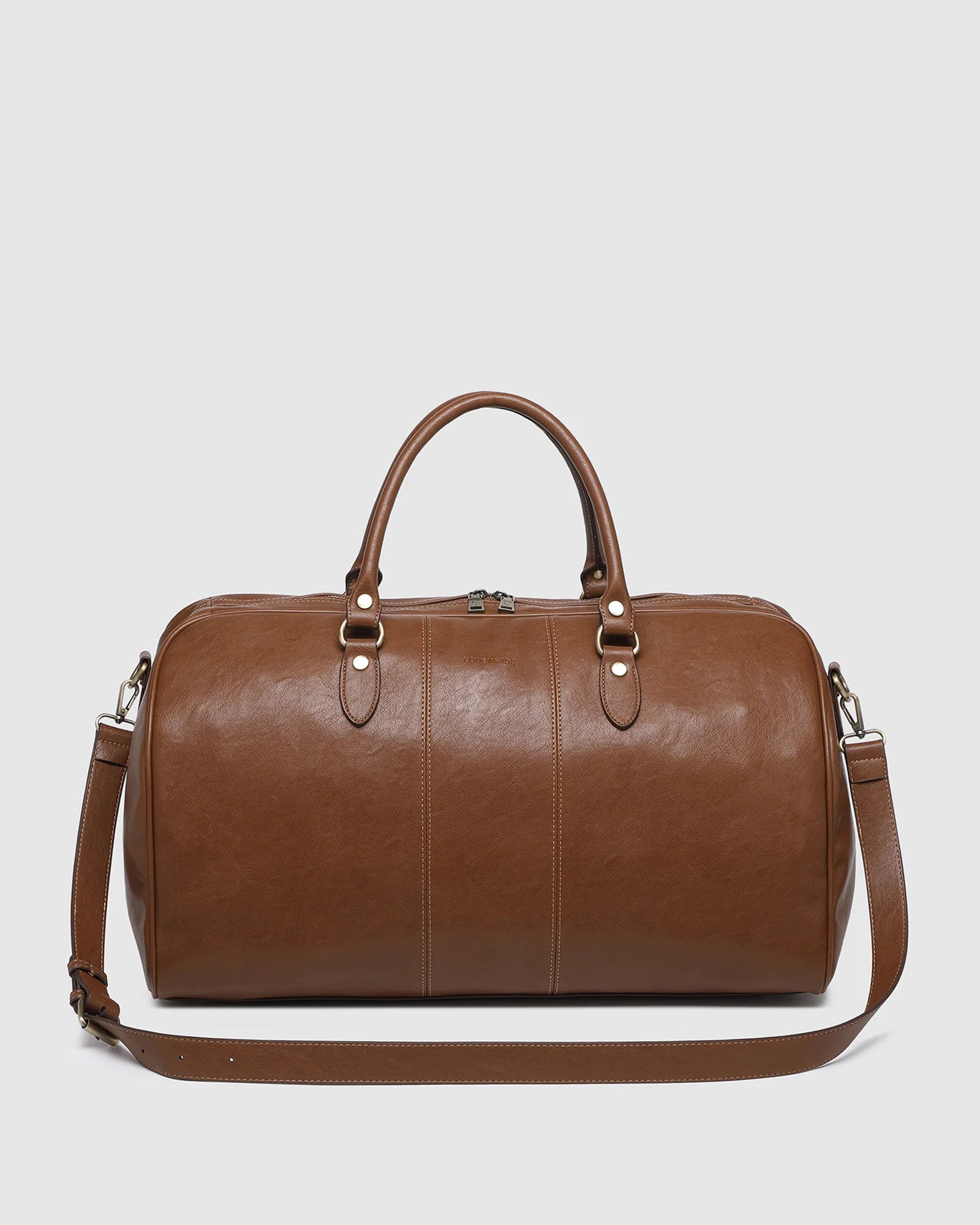 Cooper Travel Bag- Cognac - Presence Hamilton