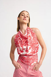 Gia Scarf- Ruby Antique - Presence Hamilton