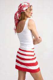 Gia Scarf- Ruby Antique - Presence Hamilton