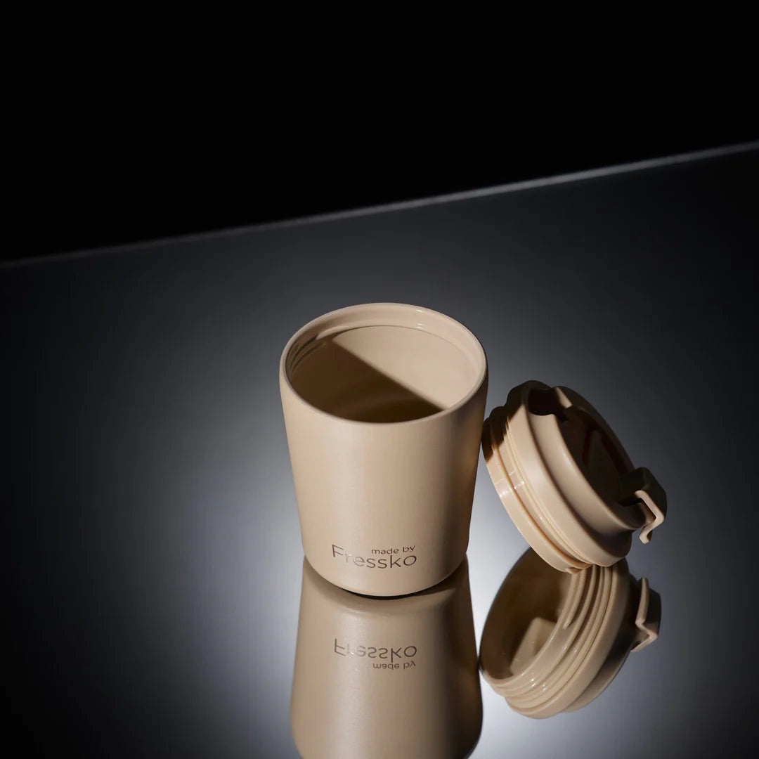 Piccolo Ceramic Cup 4oz- Oat - Presence Hamilton