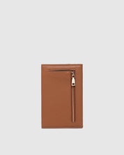 Venice Passport Holder-  Toffee
