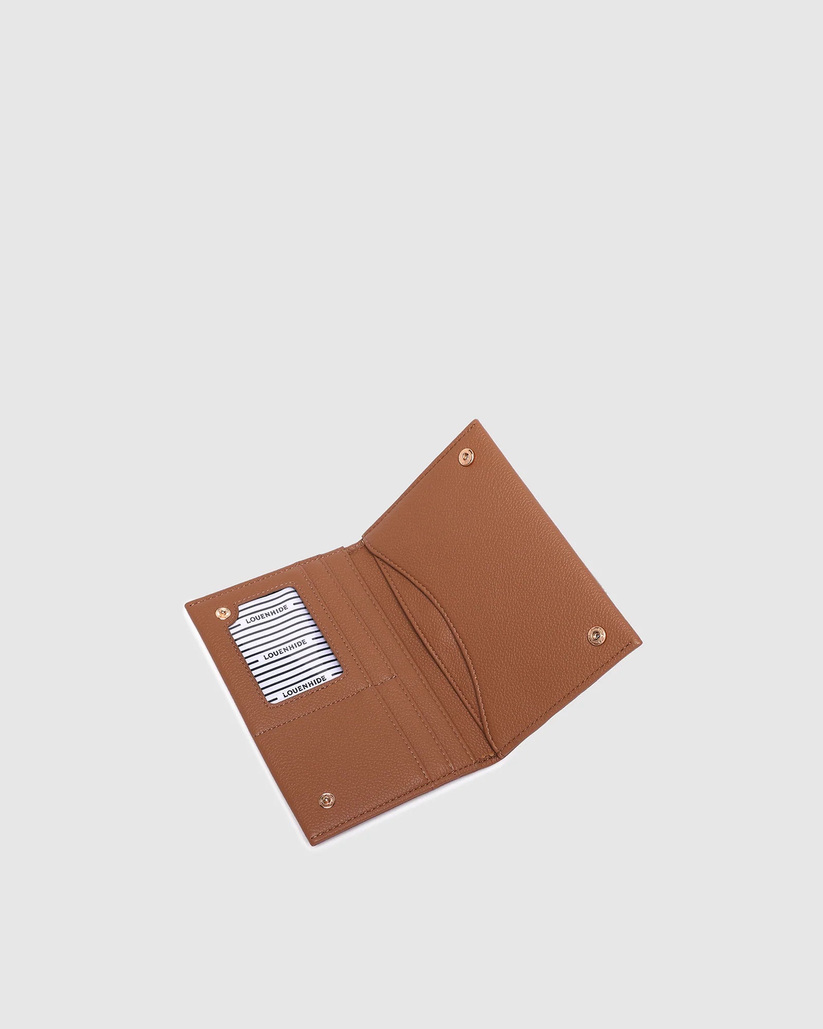 Venice Passport Holder-  Toffee