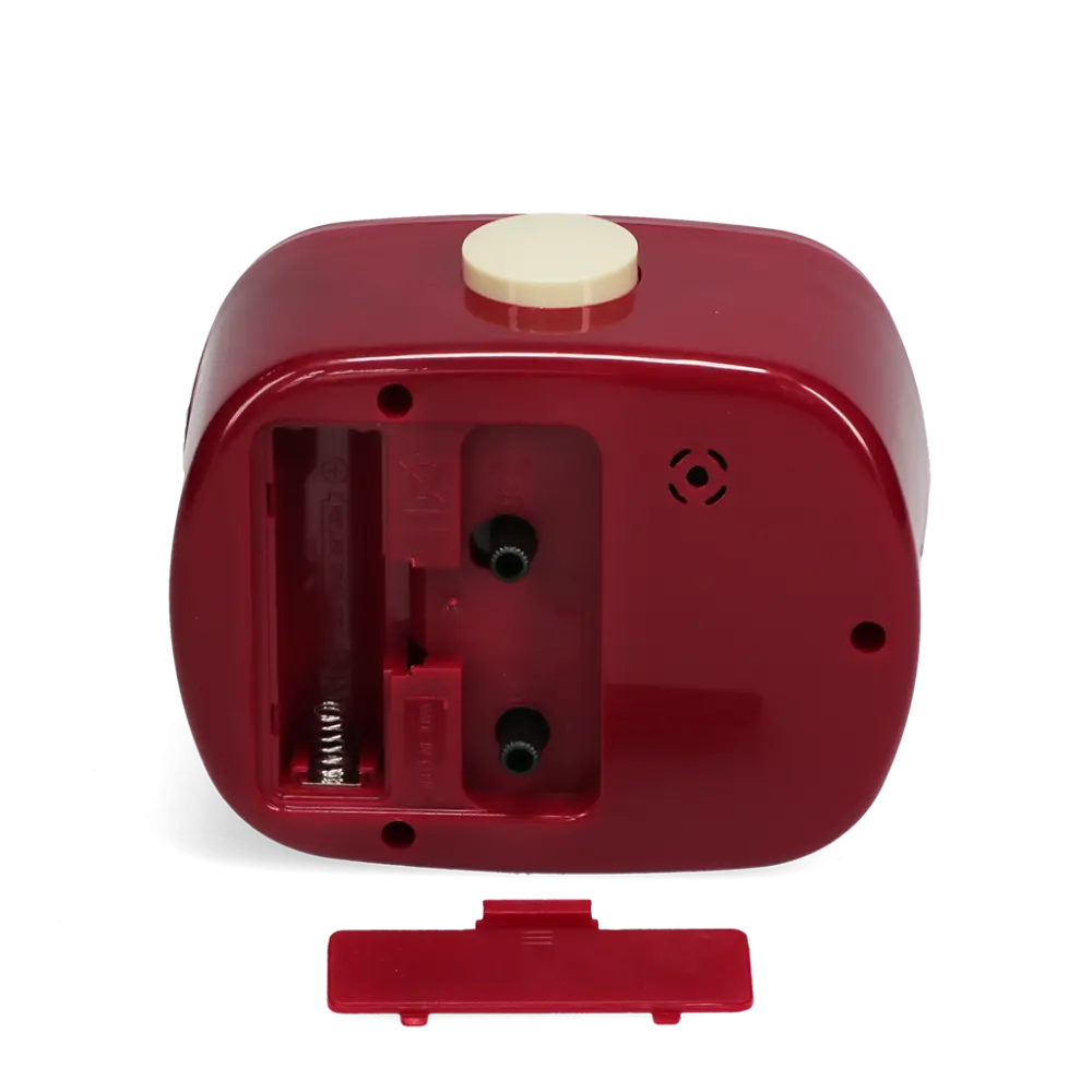 Retro Alarm Clock- Red