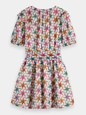 Ruffled Mini Dress