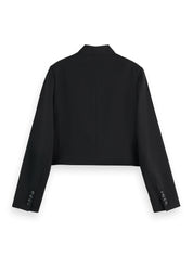 Cropped Tailored Blazer