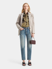 Tapestry Floral Tie Top