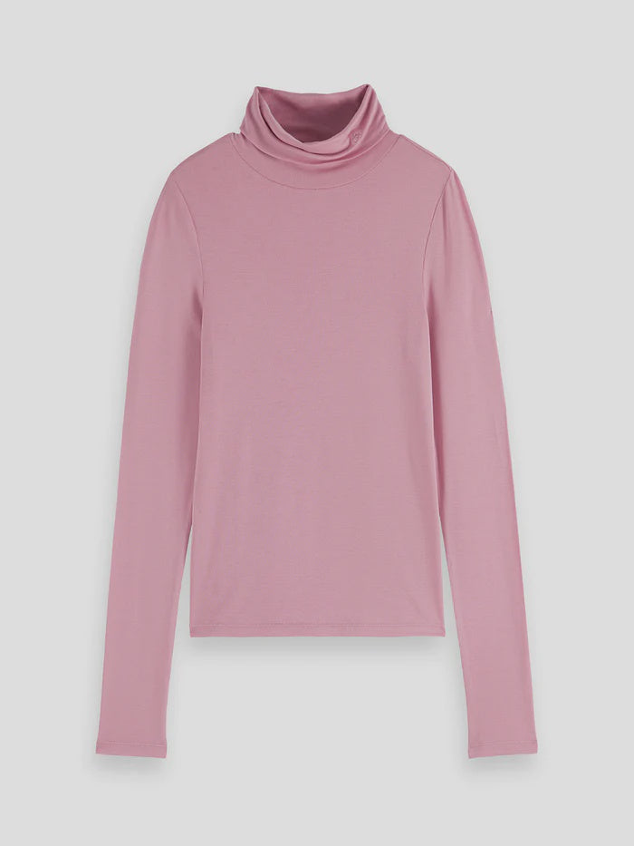 Roll Neck Long Sleeve Top