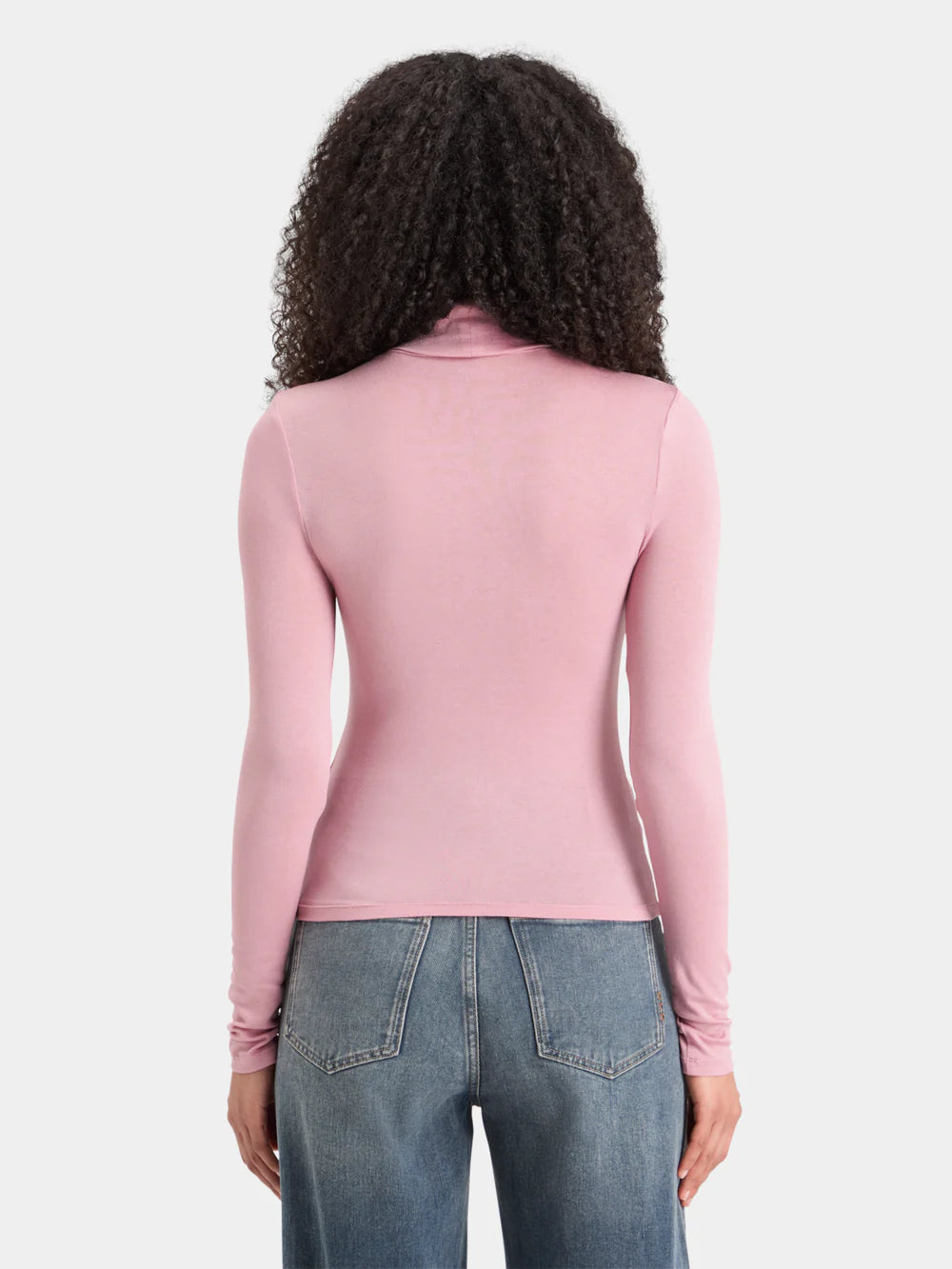 Roll Neck Long Sleeve Top