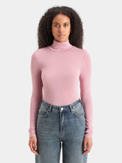 Roll Neck Long Sleeve Top