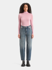 Roll Neck Long Sleeve Top