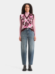 Roll Neck Long Sleeve Top