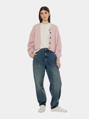 Fuzzy Relaxed Cardigan