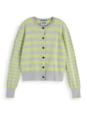 Crew Neck Relaxed Cardigan
