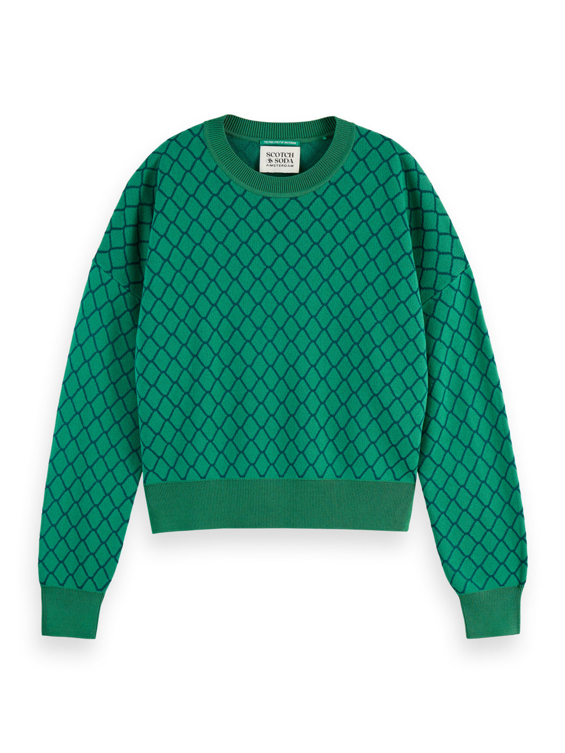 Jacquard Relaxed Pullover