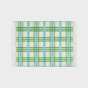&KLEVERING Throw Plano Blue - Presence Hamilton