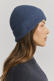 Fine Rib Beanie- Galaxy - Presence Hamilton