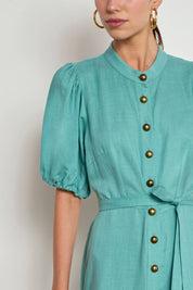 Cascade Dress- Pistachio - Presence Hamilton