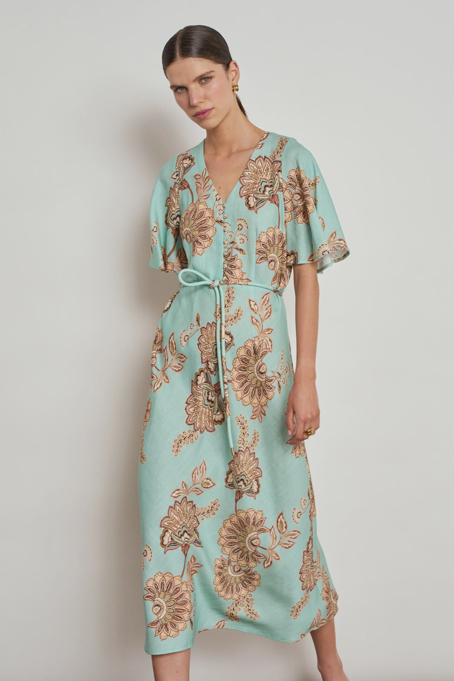 Premier Dress - Mint Kgari