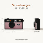 Timelens Digital Camera- Pop Edition 80s Pink Gold