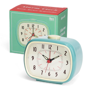 Retro Alarm Clock- Blue