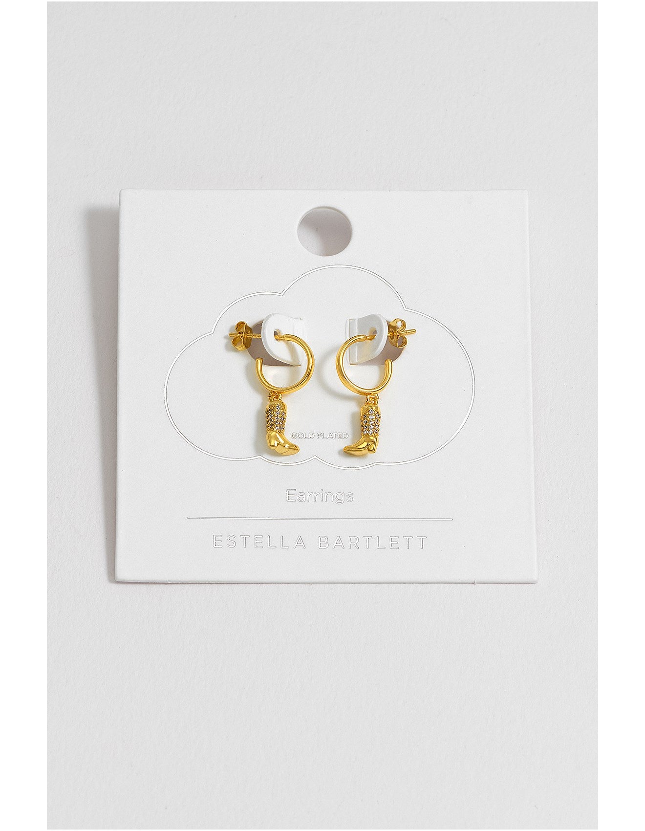 Cowboy Boot Hoop Earring