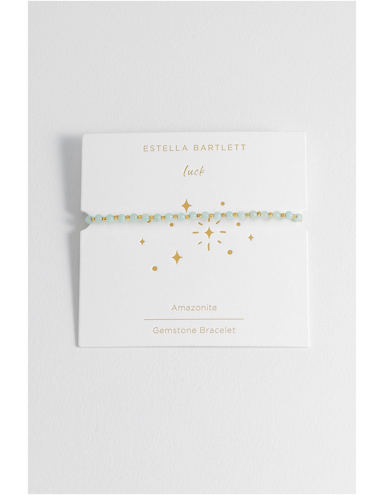 Amelia Bracelet Gold Plated - Amazonite