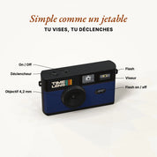 Timelens Digital Camera-Blue